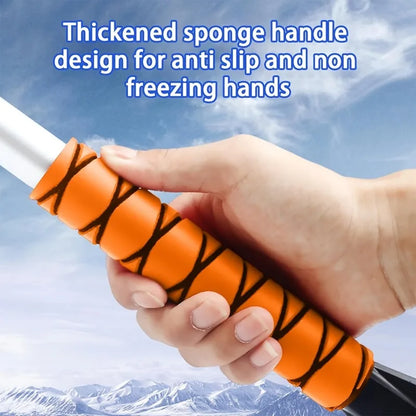 Three in One SUV Snow Scraper Long-Term Durability Snow Brushes and Brushes with Ice Scraper