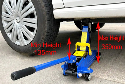 2 Ton Low Profile Floor Jack,Steel Heavy Duty Hydraulic Car Jack Hydraulic Trolley Jack with Carry Case ,Portable Car Lift Jack