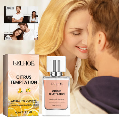 EELHOE Cupid Men's Orange Perfume Long Lasting Fragrance Lovers' Date Fragrance Natural and Fresh Carry Women 1.7 OZ