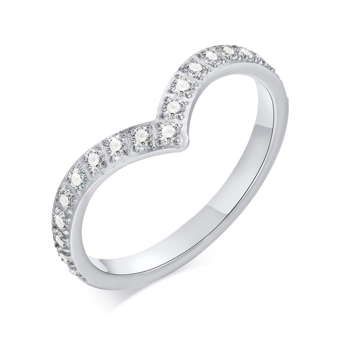 Simple Chevron V Shape Ring For Party 316L Stainless Steel Fashion Jewelry Rings For Women