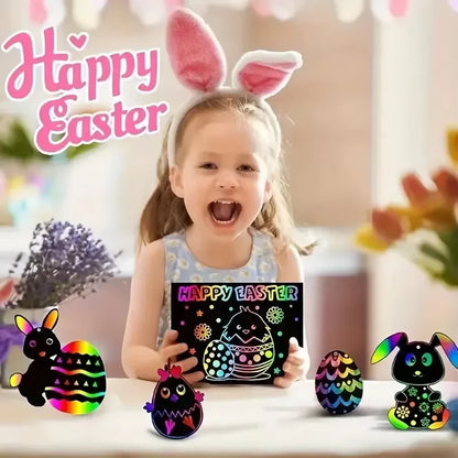 125 Scratch-Off Pad Cards Rainbow Scratch-Off Mini Art Notes Great Crafts For Kids And Teens Rainbow Scratch Art For Kids