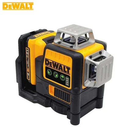 2024 Dewalt DW089LG 12 Lines 3 Sides*360 Degree Vertical 12V Lithium Battery Laser Level Horizontal Green Meter Outdoor