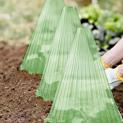 5-31PCS Green Garden Cloches Against Snails/weather Influences For Plant Care And Protection Effective Plant Protection Covers