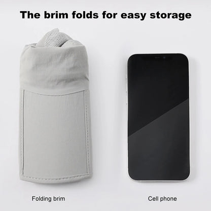 Unisex Outdoor Fishing Hat UV Protection Removable Sunshade Hat Breathable Ear Neck Cover Caps Quick Drying for Riding Fishing