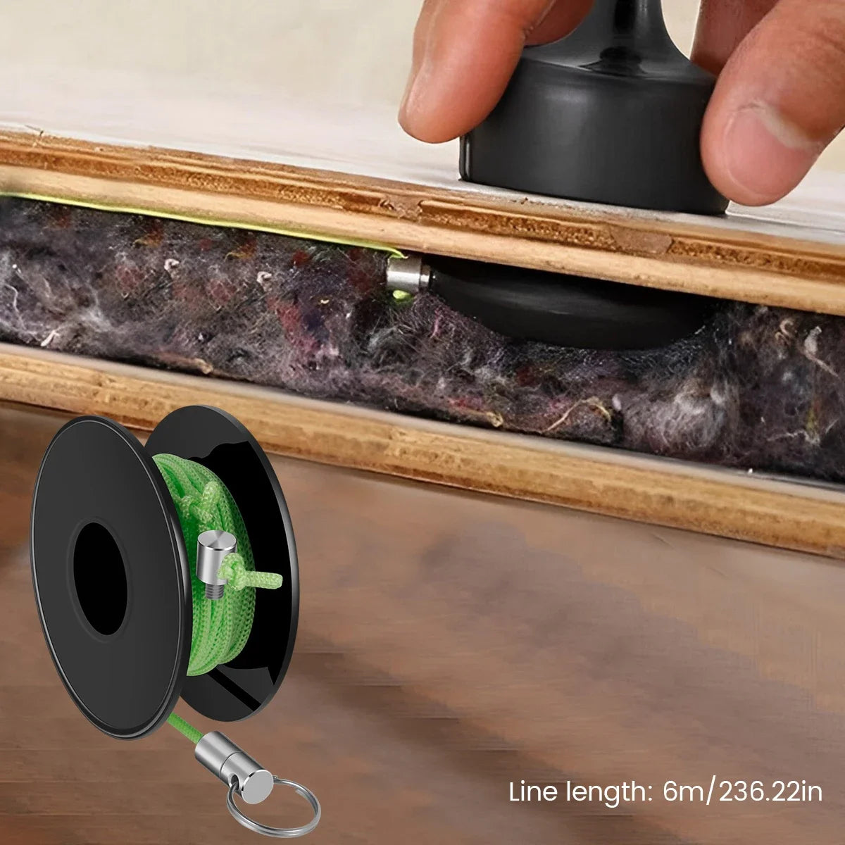 Magnetic Wire Puller Wire Routing Magnet Tool Garden Repair Cable Puller Tool for Running Wire Wall Electrical Cable Navigation