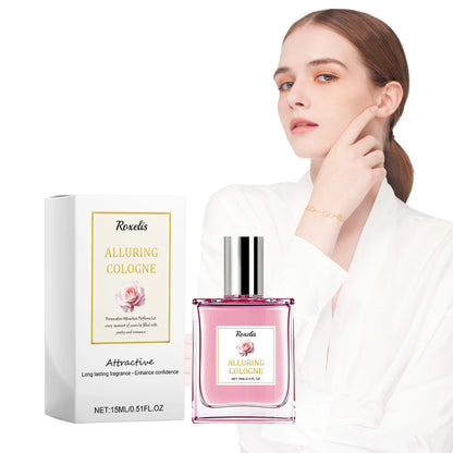 ROXELIS Rose Pheromone Perfume Rose Fresh and Elegant Perfume Date Atmosphere Charm Lasting Fragrance Lady Perfume Spray 0.51 oz