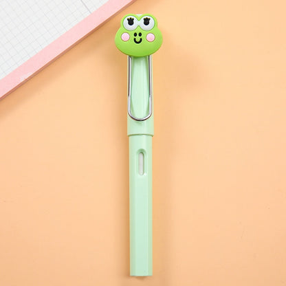 Cartoon Infinity Pencil with Fruits Animal Decoration Eternal Pencil for Kids Cute Stationery Kawaii School Supplies