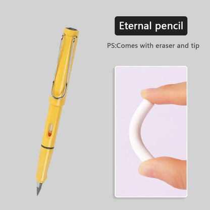 Eternal pencil For Kids Cute Pens Painting Art Office&School Supplies Infinity Pencils Tips Refill Set Stationery