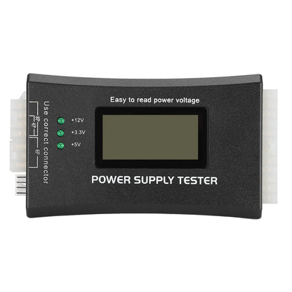 ATX Power Supply Computer Host Inspection and Maintenance Tester Tool with LCD Display Computer ATX Tester Computer Diagnostic