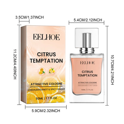 EELHOE Cupid Men's Orange Perfume Long Lasting Fragrance Lovers' Date Fragrance Natural and Fresh Carry Women 1.7 OZ