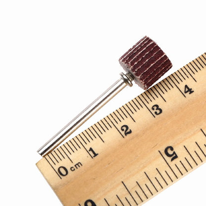 DRELD 10Pcs Dremel Accessories 240-Grit Sanding Flap Disc Grinding Sanding Flap Wheels Brush Sand Rotary Tool 10 x 10x 3mm