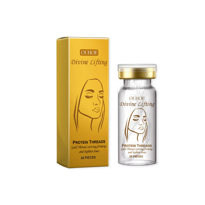 Soluble Protein Threads for Face Lifting Smoothes Fine Lines Improve Skin Elasticity & Firmness Absorbable Collagen Protein Line