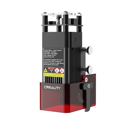 Creality Ender-3 V2/Neo Laser Engraving Module Kit 5W 0.06mm High-Precision 3D Printer Parts Laser Module for CR-10 Ender Series