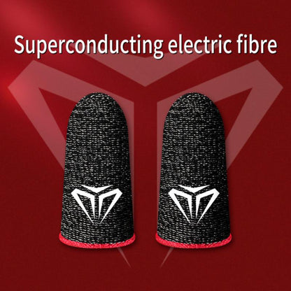 1Pair Finger Sleeve For PUBG Mobile Game Finger Cover Breathable Game Controller Touch Screen Luminous Gaming Thumb Gloves