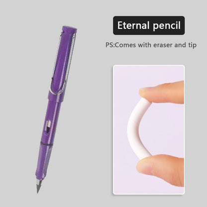 Eternal pencil For Kids Cute Pens Painting Art Office&School Supplies Infinity Pencils Tips Refill Set Stationery