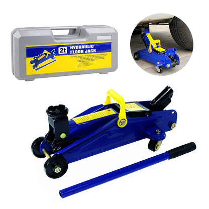 2 Ton Low Profile Floor Jack,Steel Heavy Duty Hydraulic Car Jack Hydraulic Trolley Jack with Carry Case ,Portable Car Lift Jack
