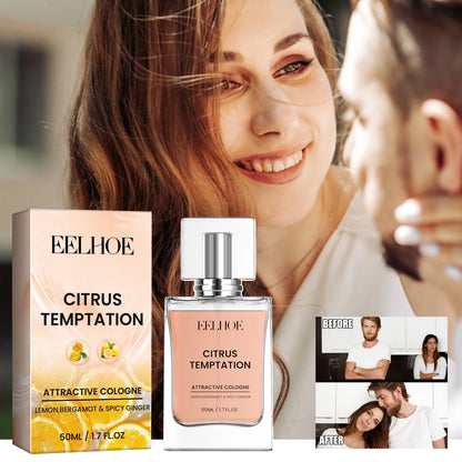 EELHOE Cupid Men's Orange Perfume Long Lasting Fragrance Lovers' Date Fragrance Natural and Fresh Carry Women 1.7 OZ