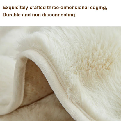 Plush Recliner Cover Comfortable Recliner Single Sofa Warm Cushion Washable Household Sofa Cover Chair Couch Cover Winter Padded