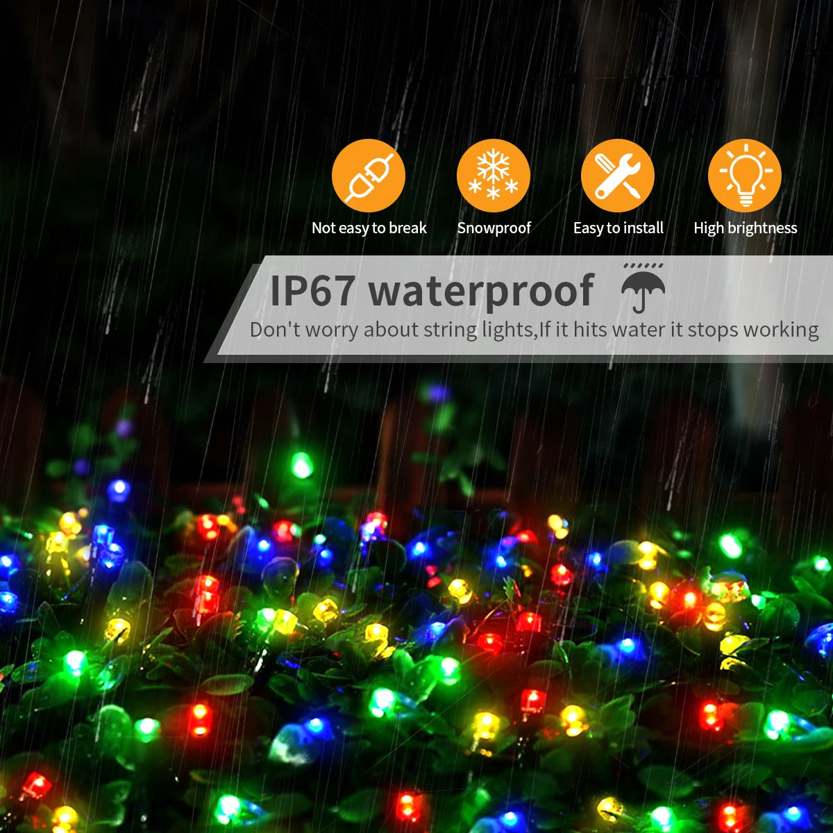 Outdoor LED Fairy String Lights