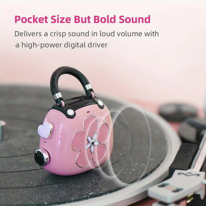 DOSS Mini Bluetooth 5.0 Speaker Candy 5W Mighty Sound Cute MP3 Music Player Sound Box Wireless Portable Speakers Ideal Gift Idea