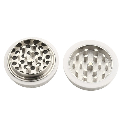 Tobacco Grinder Golf Ball Shape with Cigarette Smoking Pipe Metal Dry Herb Smoke Cigarette Accessories