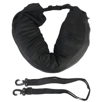 Soft Tube Neck Pillow Packable Portable U Shaped Pillow Fillable Clothes Neck Pillows Travel Neck Pillowcase