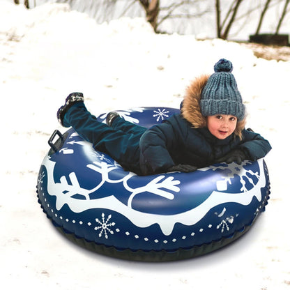 Universal Inflatable Ski RingWaterproof Winter Inflatable Snow Tube PVC Inflatable Skiing Circle Rings Outdoor Sports