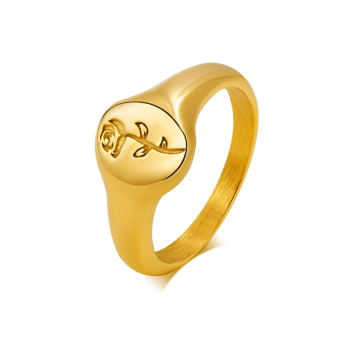 Simple Chevron V Shape Ring For Party 316L Stainless Steel Fashion Jewelry Rings For Women