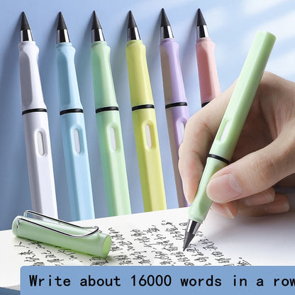 Premium Automatic Infinity Pencil Black Without Sharpening High Tech Mechanical Pencil for Children's School Stationery Supplies