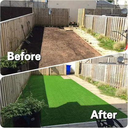 30cm Artificial Grassland Grass Lawn Turf Grass DIY Green Fake Plant Suspended Simulated Flocking Landscape Garden Decorations