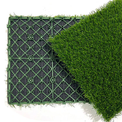 30cm Artificial Grassland Grass Lawn Turf Grass DIY Green Fake Plant Suspended Simulated Flocking Landscape Garden Decorations