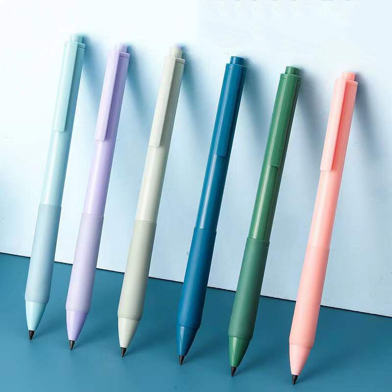 Press Pencil Korean Stationery Papeleria Infinity pencils Unlimited Writing Pens Mechanical Pencil School Supplies