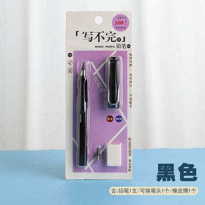 Children's Infinity Pencil Cheap School Supplies Cute Korean Stationery Free Shipping Item HB 0.5mm Mechanical Eternal Pencil