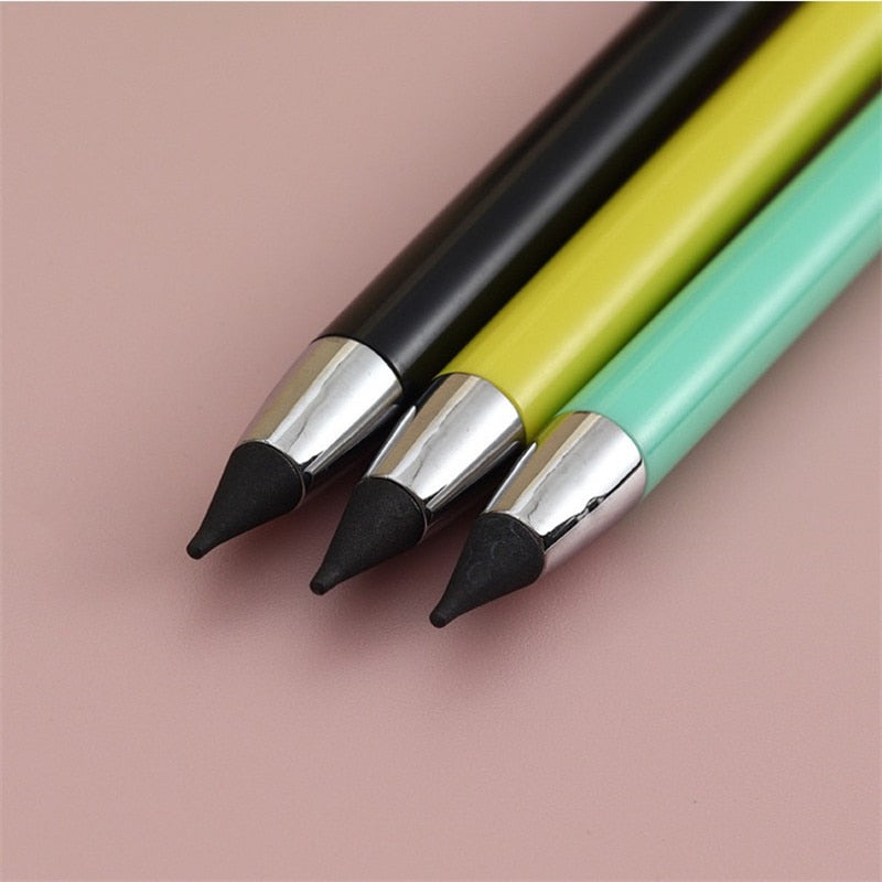 New HB Pen Inkless infinity Pencil Unlimited Writing No Ink Painting Sketch Tool School Office Supplies Gift for Kid Stationery