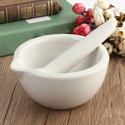 Mixing Tool Set Cute Big Bowl Coordinating Pestle Held In Place Great Addition To The Lab Or Pharmacy