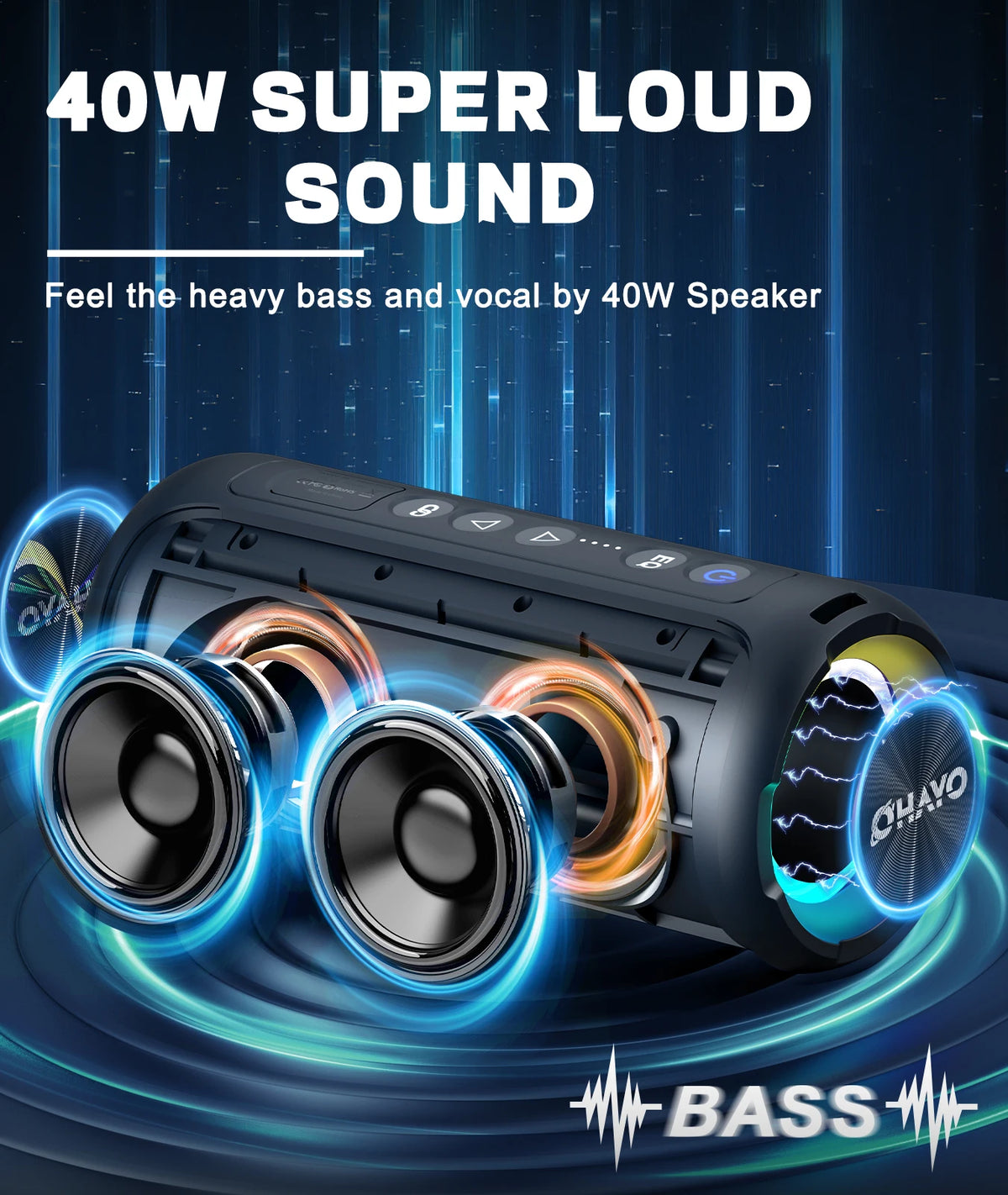 Bluetooth Speaker 40W