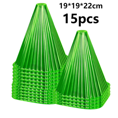 5-31PCS Green Garden Cloches Against Snails/weather Influences For Plant Care And Protection Effective Plant Protection Covers