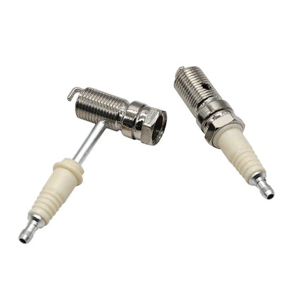 Quality Metal Pipe Gift Tobacco Smoking Pipes Gift Mill Smoke Gift Grinder Freestyle Spark Plug Pipe