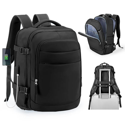 Large Travel Backpack Women Carry on Backpack, Airline Approved Personal Item Bag, Airplane Backpack, Hiking Short-Trip Rucksack