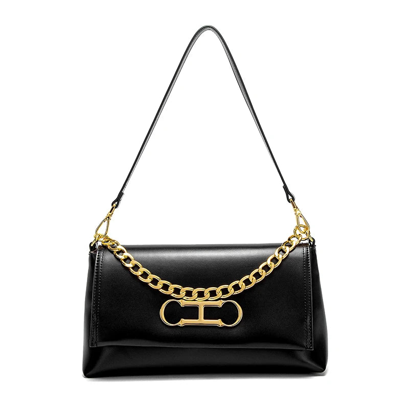 CH Design Sense High Quality Brand Women's Bag Simple Versatile Fashion Senior Sense Ladies Shoulder Bag Letters Printing