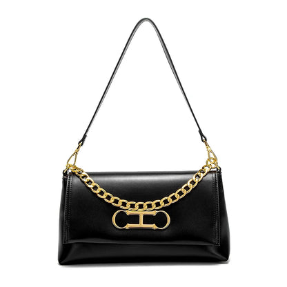 CH Design Sense High Quality Brand Women's Bag Simple Versatile Fashion Senior Sense Ladies Shoulder Bag Letters Printing