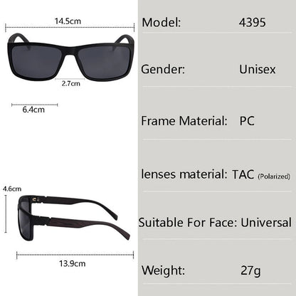 High Quality Classic Men's Sunglasses Square Big Frame Sun Glasses Design UV400 Multi Color Lens Women Shades Fashion Sunwear