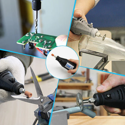 TASP 230V 130W Dremel Rotary Tool Set Electric Mini Drill Engraver Grinding Kit with Accessories Power Tools for Craft Projects