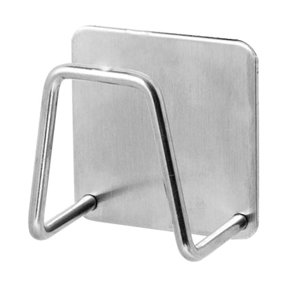 Sink Organiser Self Adhesive Stainless Steel Sponges Holder Rustproof And Waterproof Sink Storage Holder Sink Accessories NEW