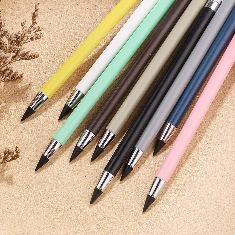 New HB Pen Inkless infinity Pencil Unlimited Writing No Ink Painting  Sketch Tool School Office Supplies Gift for Kid Stationery