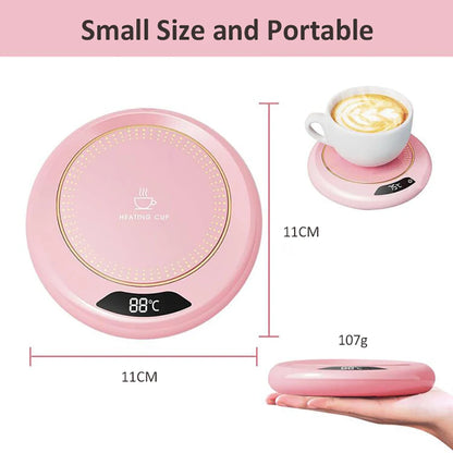 Cup Warmer USB Coffee Cup Heater Electric Milk Tea Cup Heating Coaster Cup Mug Warmer For Home Office USB Desktop Cup heater