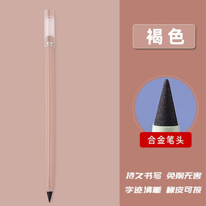 Premium Automatic Infinity Pencil Black Without Sharpening High Tech Mechanical Pencil for Children's School Stationery Supplies