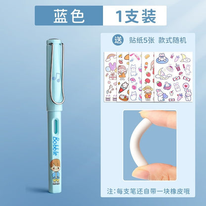 Cute Pencils for Kids Infinity Pencil with Rabbit Pattern Cheap Kawaii Stationery School Supplies Novelty Gifts