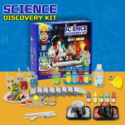 1 Set of 20 in 1 Little Scientist Exploration Kit, Educational Science Toys, Made of Non-Toxic Pe Material, Safe Material