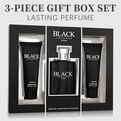 Men's Fragrance Set Men's Eau De Toilette Spray Shower Gel After Shave Gift Box, 1.7FL.OZ Perfume, 2.8FL.OZ Shower Gel, 2.8FL.OZ